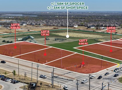 Grocery Anchored Pad Sites